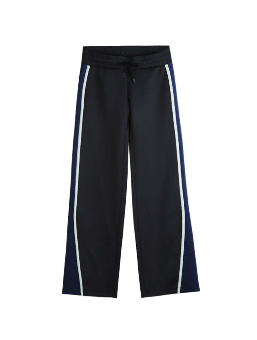 Colorblock Match-Point Flare Track Pant