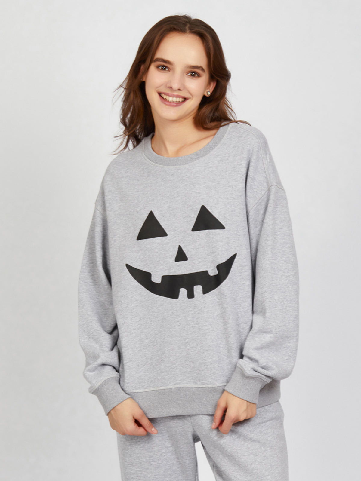 Jack O Lantern Graphic Sweatshirt