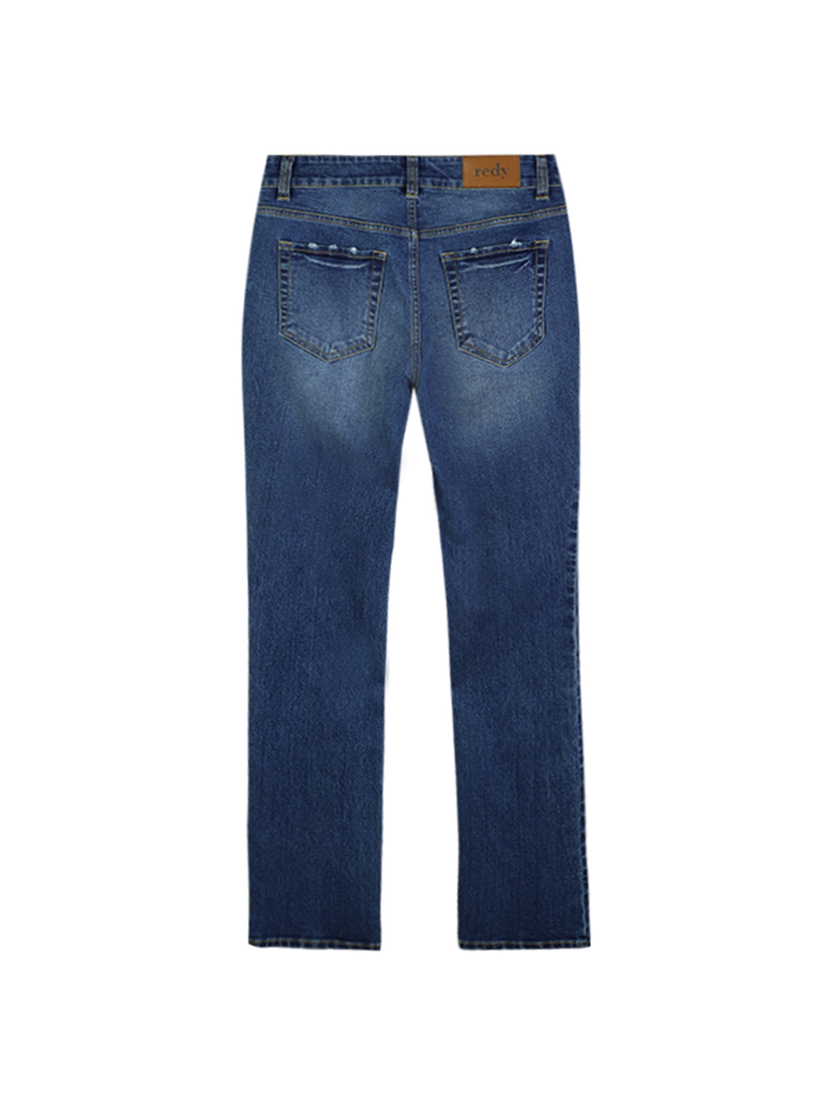 Mid-Rise Slim Boot Jeans